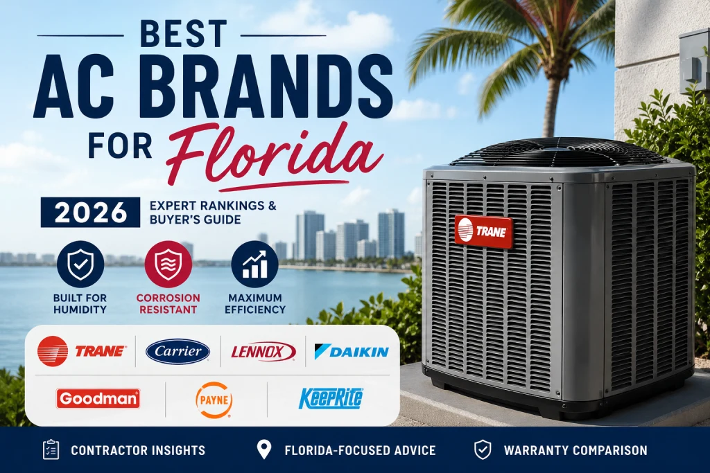 Best AC brands for Florida, ranked and compared for 2026